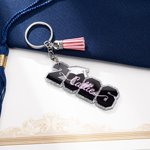 Llavero borla de graduación