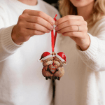 Personalised Highland Cow Love Acrylic Ornament with Names Home Decor Valentine's Day Anniversary Gift for Couple