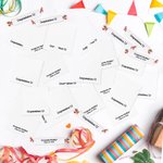 Set de 20 Envoltorios para Caramelos con Texto y Lazo Personalizados con Diseño de Diploma de Graduación Fiesta de Graduación Regalo para Graduados