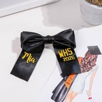 Embroidery Graduation Cap Bow