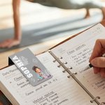 Personalised Fitness Girl Dumbbell Magnetic Bookmark Clip with Name Birthday Gift for Book Lovers Gym Girls