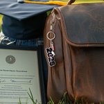 Llavero borla de graduación