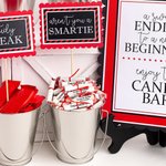 Set de 20 Envoltorios para Caramelos con Texto y Lazo Personalizados con Diseño de Diploma de Graduación Fiesta de Graduación Regalo para Graduados