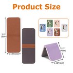 Personalizado floral inicial magnético de cuero de la PU Marcapáginas clip con el nombre de regalo de cumpleaños para los amantes de los libros