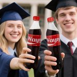 Gepersonaliseerde Cola Stickers Fles Etiketten met Naam en Tekst Set van 20 Feestdecoratie Afstuderen voor Afgestudeerden Gasten