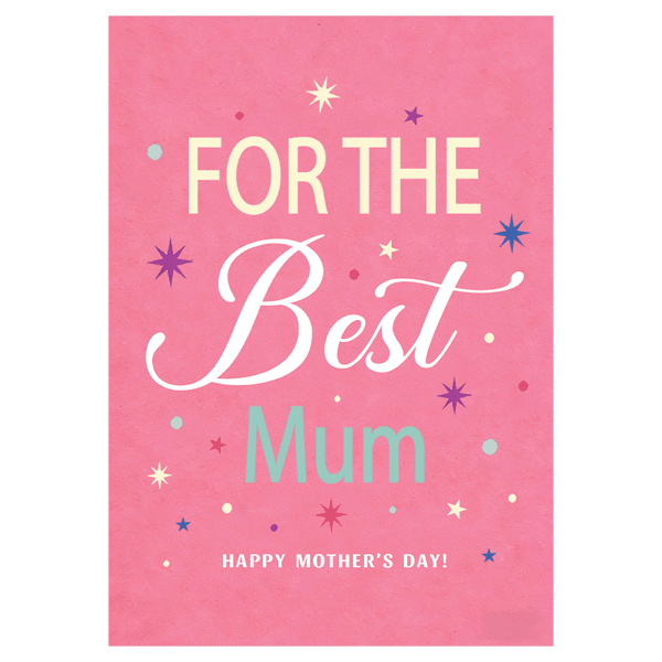 Best Mum Floral Mother’s Day Ecard