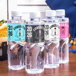 Personalized Class of 2026 Cartoon Graduate Water Bottle Label with Name School Year Graduation Party Gift for Graduates