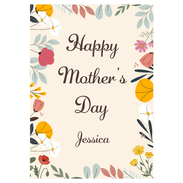 Floral Bird Mother’s Day Ecard