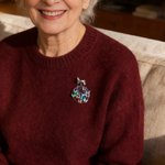 Personalised Tree of Life Brooch Pin with 1-12 Birth Butterflies Birthday Mother's day Gift for Mom Grandma