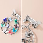 Personalised Tree of Life Brooch Pin with 1-12 Birth Butterflies Birthday Mother's day Gift for Mom Grandma