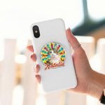 Cadeau d'anniversaire personnalisé pour les amoureux des animaux de compagnie avec photo de l'animal en acrylique, avec support extensible et nom