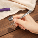 Personalised Cartoon Sewing Girl Birth Flower 6 Pcs Sewing Tool Kit with Name Birthday Gift for Mom Grandma Sewing Lover