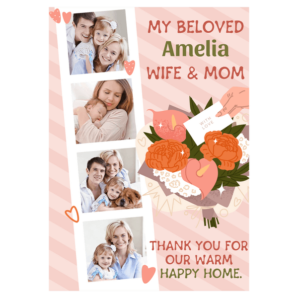 Warm Happy Home Mother’s Day Ecard