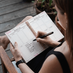 Personalized Horse Theme Name 2026-2028 Spiral Planner Notebook with Monthly Planner Pages Birthday New Year Gift for Horse Lovers Friends