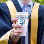 Etiquette Personnalisée Class of 2026 Graduation Hat Glitter Water Bottle Label Sticker with Name and Year Party Decor Graduation Gift for Graduates