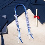 Personalized Class of 2026 Multicolor Glitter Graduation Ribbon Lei with Name Graduation Accessories Senior Recognition Party Gift for Graduates