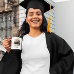 Tasse à café en céramique 11 oz avec l'année Cadeau de fin d'études pour les diplômés de la classe 2026
