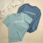 Personalized Multicolor Viking Runes Design T-Shirt Sweatshirt Hoodie with Name Father's Day Gift for Viking Enthusiasts and Nordic Culture Lovers