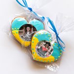 Autocollants photo personnalisés avec nom et texte Lot de 20 étiquettes pour les fêtes de fin d'études Décoration de fête pour les diplômés