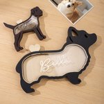 Boîte en bois personnalisée en forme d'animal de compagnie avec nom Cadeau commémoratif pour les propriétaires d'animaux de compagnie