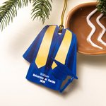 Personalized Wooden Graduation Uniform Ornament with Ribbon Name School and Year Graduation Gift for Graduate