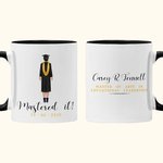 Personalized Mastered It Degree Graduation Ceramic Mug with Name for Class of 2026 Graduation Gift