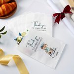 Personalisierte niedliche Grad Cap Teddybär Food-Grade Papier behandeln Taschen Satz von 20 Party Favors Graduierung Geschenk für die Klasse von 2026 Absolventen