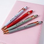 Personligt stetoskop infällbar kulspetspenna med namn skrivverktyg sjuksköterska vecka tack födelsedagspresent för medicinsk personal