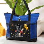 Sac de voyage avec pochettes en maille Accessoires de voyage Cadeau de fin d'études pour un ami ou une famille