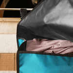 Personalized Horse Photo Waterproof Large Capacity Hanging Horse Blanket Bag with Name Equestrian Birthday Gift for Horse Lovers