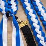 Personalizada hecha a mano Trenza de Graduación Lei Cinta de Honor con Nombre Clase de 2026 Ceremonia de Graduación Regalo para Graduados