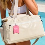 Sac à dos Kickboard multicolore imprimé en 3D avec texte Cadeau d'anniversaire pour les entraîneurs, les nageurs et les amateurs de sport