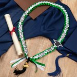 Personalizada hecha a mano Trenza de Graduación Lei Cinta de Honor con Nombre Clase de 2026 Ceremonia de Graduación Regalo para Graduados