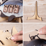 Personalized Fish Caught This Year Hanging Sign with Name Father's Day New Year Birthday Gift for Dad Grandpa Fisherman