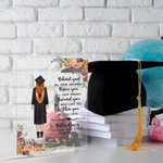 Personalisierte alle Ihre Träume um Sie herum Blume Acryl Plaque Home Dekoration Klasse von 2026 Graduierung Geschenk