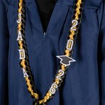 Personalizada hecha a mano Trenza de Graduación Lei Cinta de Honor con Nombre Clase de 2026 Ceremonia de Graduación Regalo para Graduados
