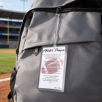 Personalized Baseball Football Softball Set of 2 Cross Prayer Bag Tag with Name Game Day Team Gift for Christian Athlete Sports Lover