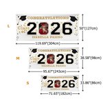 Personalized Graduation Cap Class Of 2026 Graduation Photo Banner with Text and Year Graduation Party Gift for Graduates