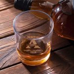 Personalized Pairs Well with Graduating 10oz Old Fashioned Rocks Whiskey Glass with Name and Year Graduation Birthday Gift for Graduates Liquor Lovers