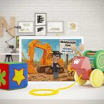 Personalized Cartoon Graduation Boy Girl Character Wooden Puzzles with Name Room Decor Kindergarten Graduation Birthday Gift for Kids