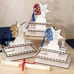 Personalized Graduation Cap Star Cake Money Holder with Name and Text 50holes Graduation Gift for Class of 2026 Graduates