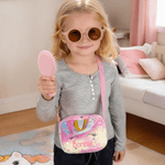 Personlig Glitter Fantasy Unicorn 6-delers lommeboksett med navn Tilbake til skolen Barnas dag Bursdagsgave til jenter