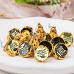 Autocollants de graduation personnalisés pour bonbons au chocolat 252 Pcs Class of 2026 Graduation Party Favors
