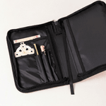 Personalized God Says I Am Birth Flower PU Leather Bible Book Cover with Zipper and Carry Handle Baptism Religious Day Gift for Christians Women