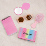 Personlig Glitter Fantasy Unicorn 6-delers lommeboksett med navn Tilbake til skolen Barnas dag Bursdagsgave til jenter