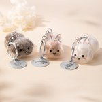 Porte-clés personnalisé en forme de lapin avec texte gravé Cadeau d'anniversaire pour propriétaire d'animal de compagnie