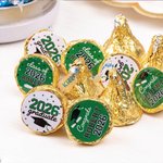 Autocollants de graduation personnalisés pour bonbons au chocolat 252 Pcs Class of 2026 Graduation Party Favors