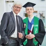 Personalised Grad Cap Cartoon Character Graduation Sash with Name and Year Graduation Keepsake Gift for Class of 2026 Graduates