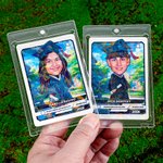 Personalized Encouraging American Cartoon Graduation Card with Name and Year Graduation Thank You Gift for Friend Family