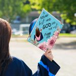 Personlig Glitter Birth Flower Back View Student I Did My Best Graduation Cap Topper-dekorasjon med navn og år Graduation Gift for Graduates
